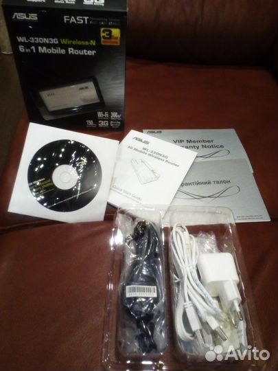 Маршрутизатор asus WL-330N3G