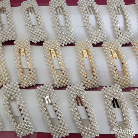 Продаю Заколки с бусинами, заколки с жемчугом