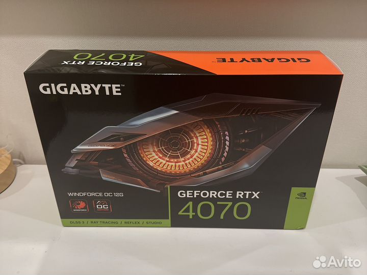 Видеокарта GeForce RTX 4070 рст новая гарантия чек