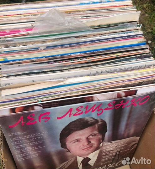 Виниловые пластинки СССР