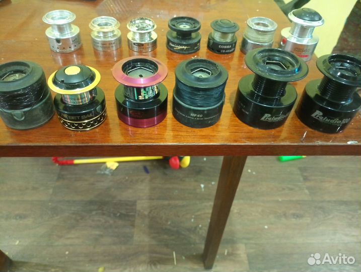 Шпули, воблеры, приманки