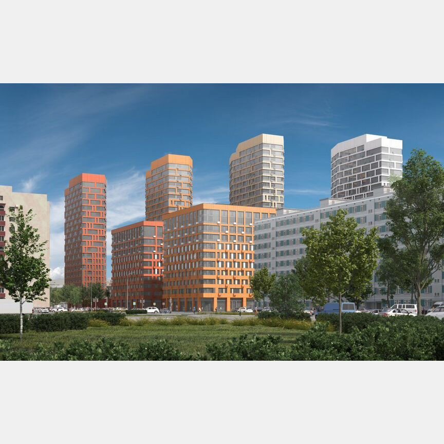 1-к. квартира, 32,9 м², 7/25 эт.