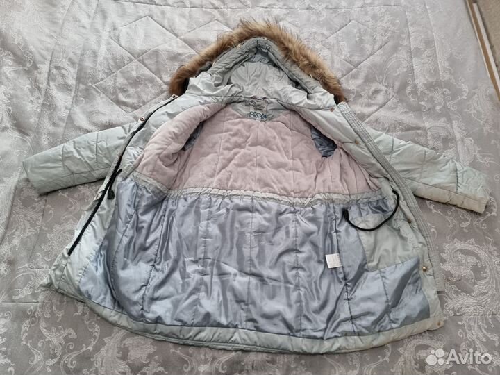 Пуховик для девочки 146