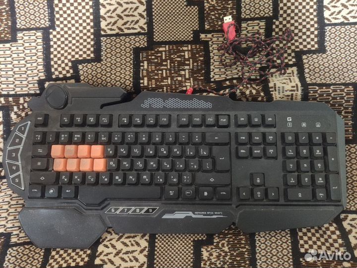 Проводная игровая клавиатура A4Tech Bloody B318