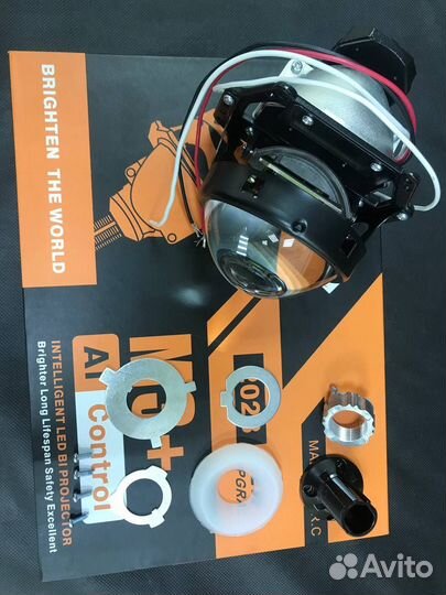 Светодиодные би-линзы Bi-Led lens М3+3,0