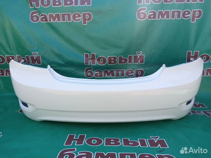 Бампер задний в цвет Hyundai Solaris 2011-2013