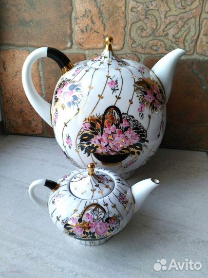 Чайники фарфоровые СССР