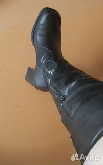 Сапоги - ботфорты.зима