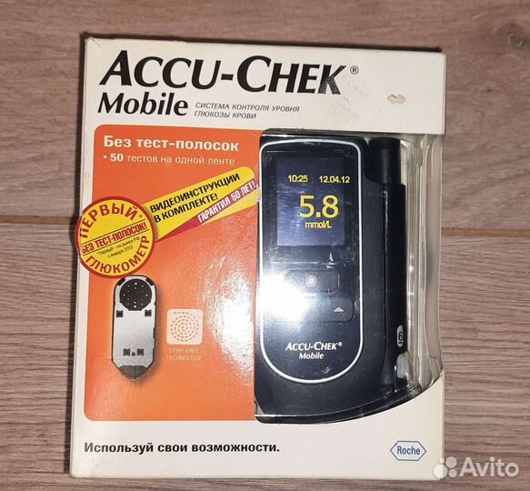 Глюкометр accu chek mobile