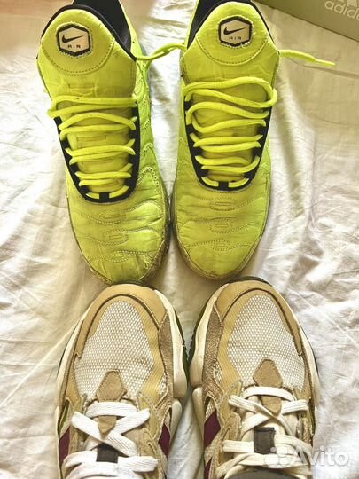 Nike air max tn и Adidas Nitrocharge