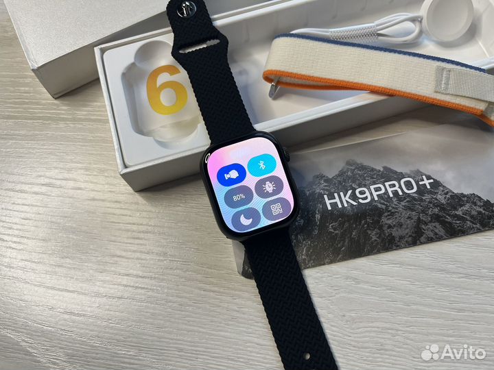 Смарт часы hk 9 pro plus