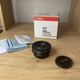 Объектив Canon EF 40mm 2.8 STM (1634)