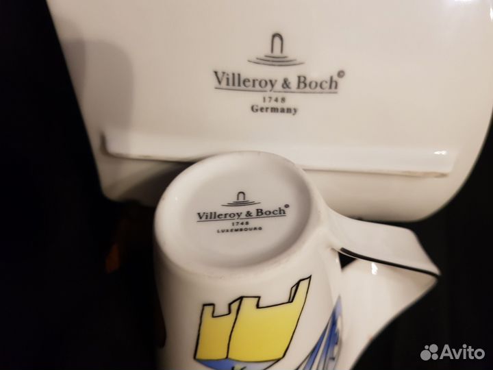 Чашка с блюдцем Villeroy & Boch