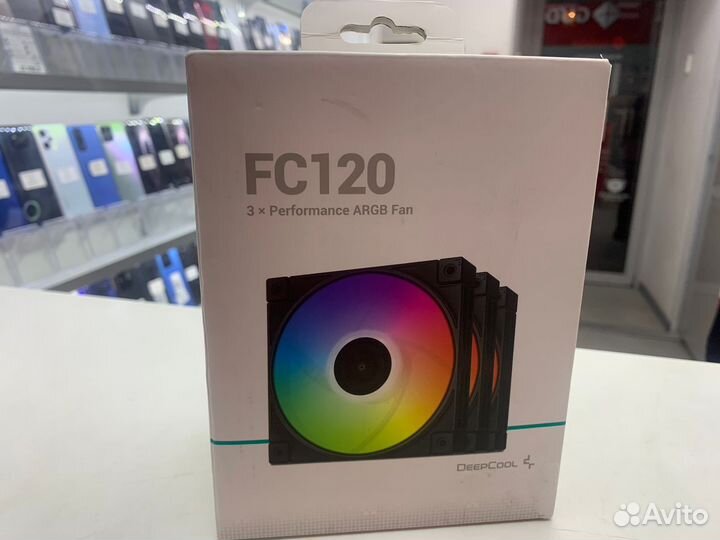 Комплектующие пк, Deepcool fс120-3, Новый