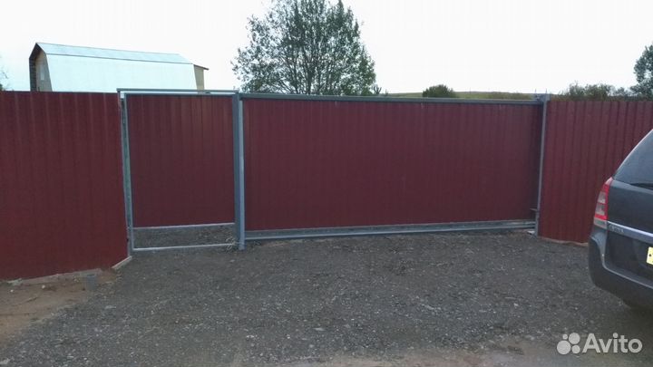 Заборы, ворота, навесы