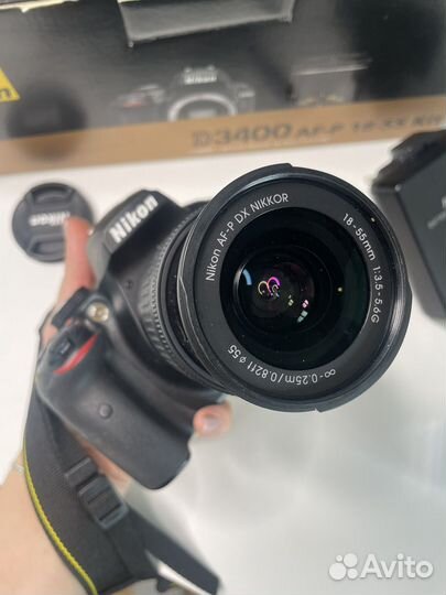 Зеркальный фотоаппарат nikon d3400