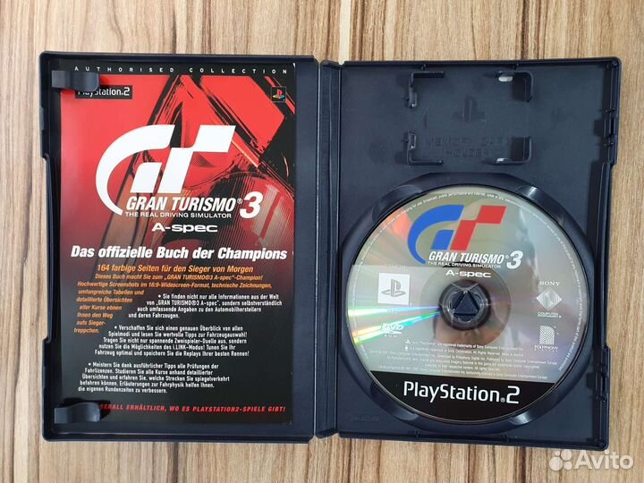 PS2. Gran Turismo 3. Лицензия (без мануала)