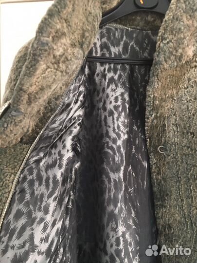 Шубка-жакет из мутона