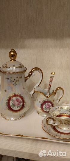 Чайный кофейный сервиз Чехия, Германия Мадонна