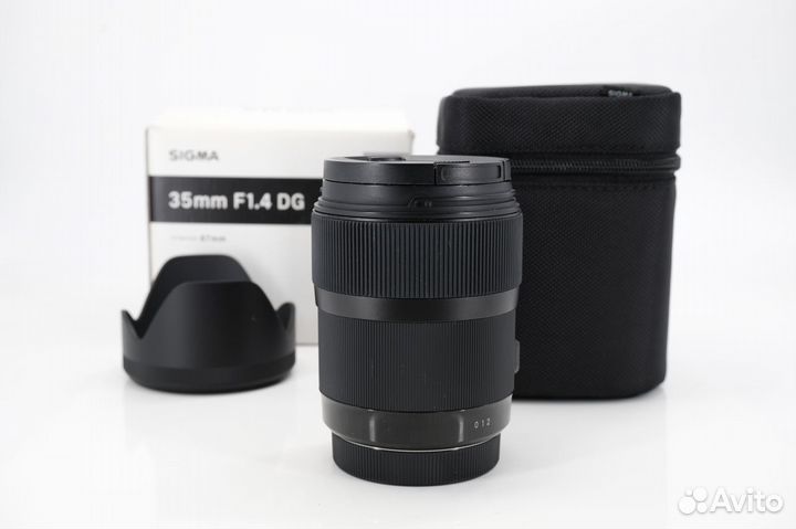 Sigma AF 35mm f/1.4 DG HSM Art Canon EF как новый