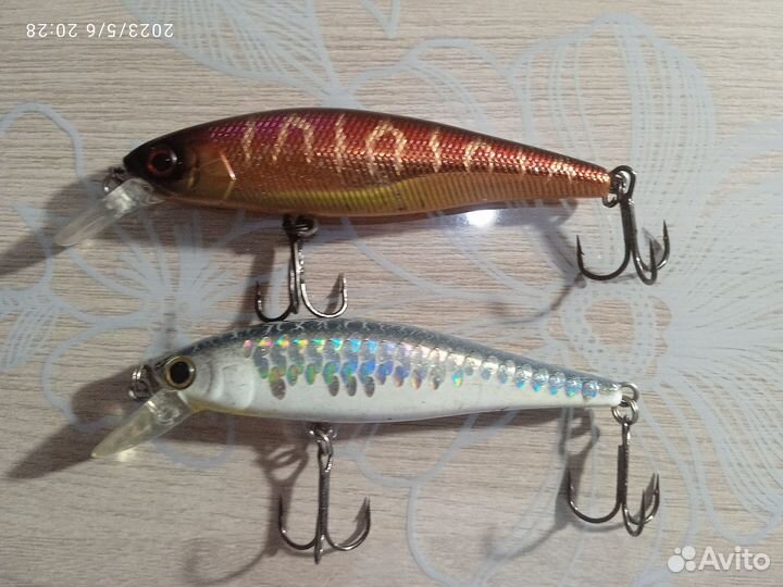 Воблеры Jackall Squad Minnow, Lucky Craft Pointer