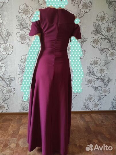 Вечернее платье в пол 42 44