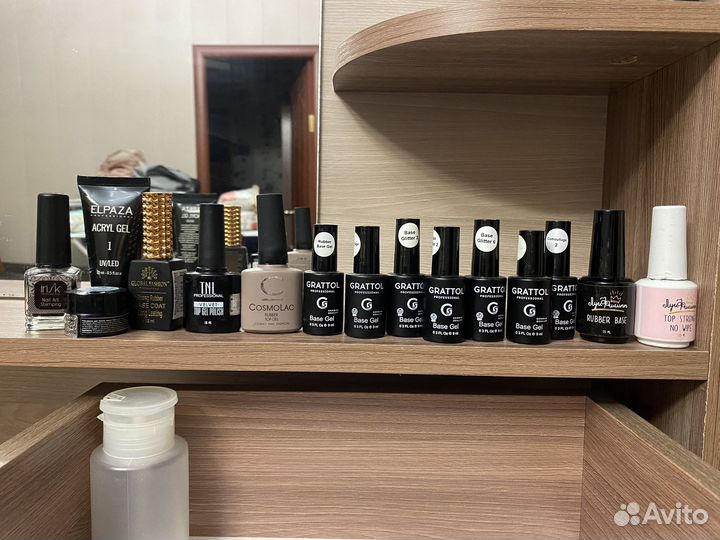 Гель-лаки, топы и базы