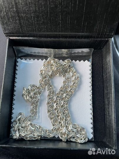 Серебряная цепь бисмарк