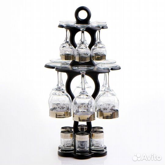 Мини-бар 18 пр вино, гравировка 