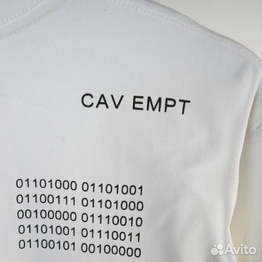 Лонгслив cavempt белый