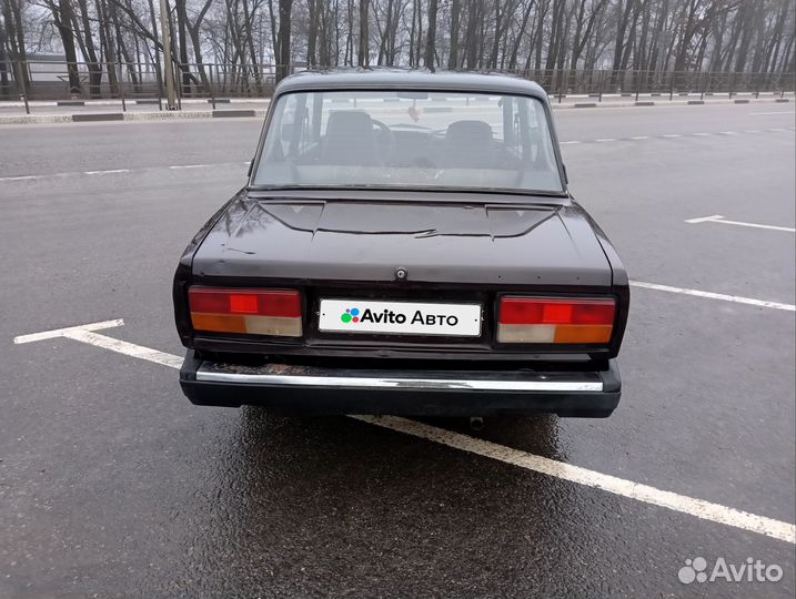 ВАЗ 2107 1.6 МТ, 2009, 15 000 км