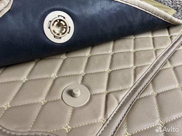 Ковры салона Nissan Patrol 62 Левый руль Бежевые