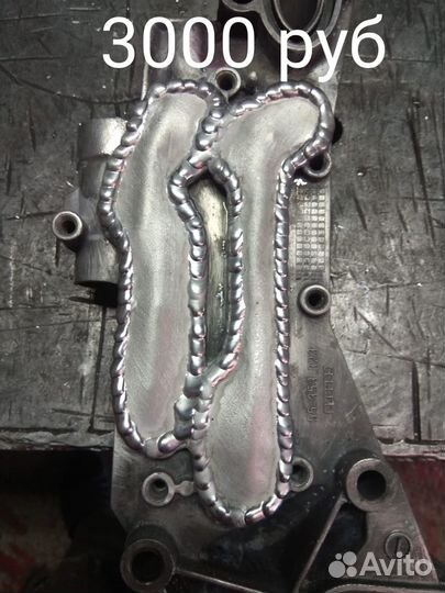 Заваренный теплообменник Опель