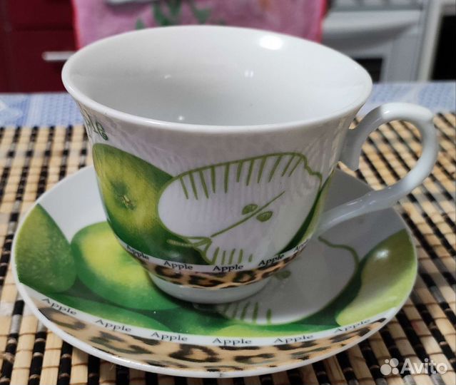 Чашка с блюдцем, чайная пара