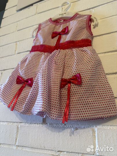 2 Платья для девочки 68 74 на лето