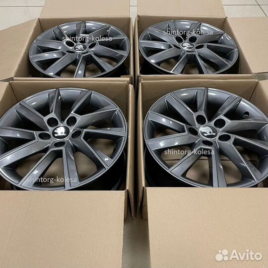 Новые литые диски R15 Polo Rapid Fabia 15 Поло