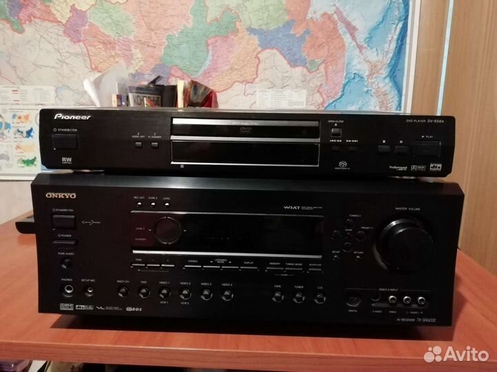 Av ресивер onkyo tx-sr 602e