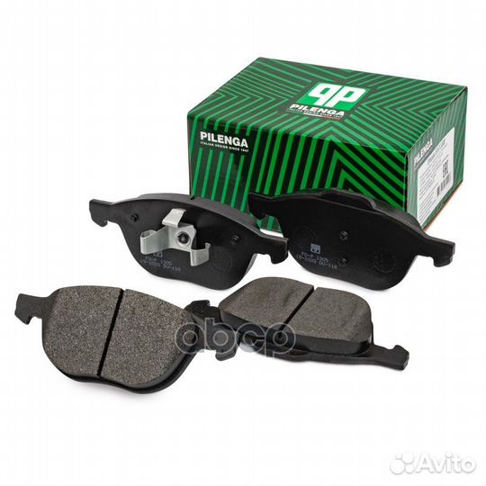 Колодки тормозные дисковые передние focus 2 C-M