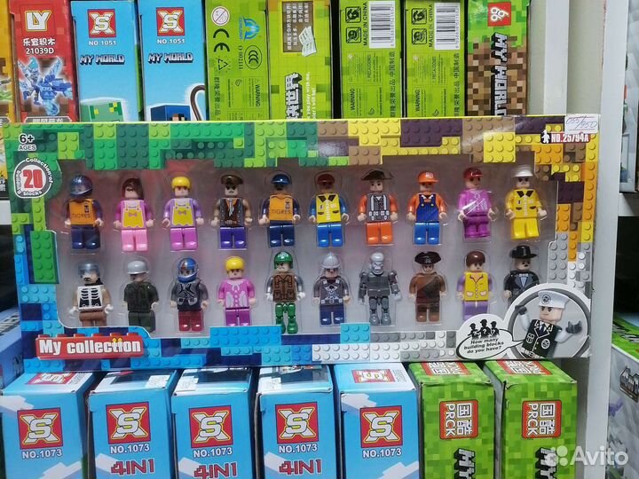 Майнкрафт 20 фигурок