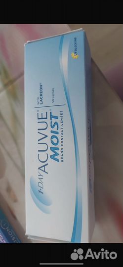 Линзы acuvue moist 1-day