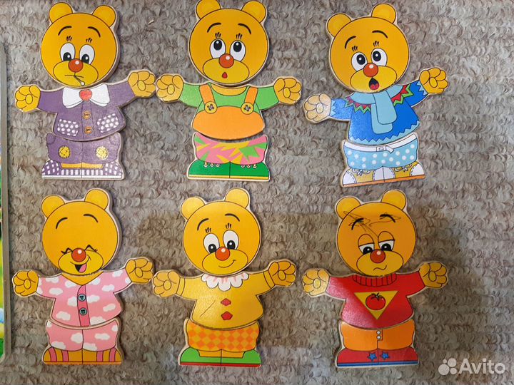 Деревянные пазлы