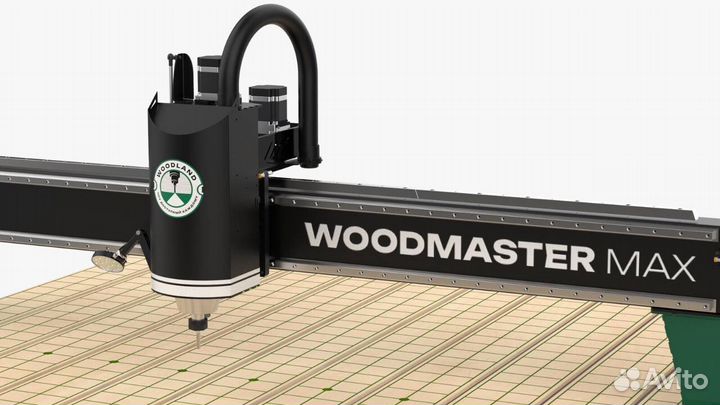 Фрезерный станок с чпу по дереву 1000*1500