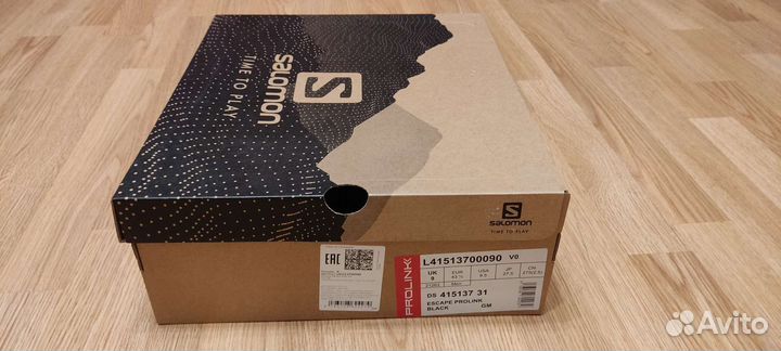 Лыжные ботинки salomon prolink