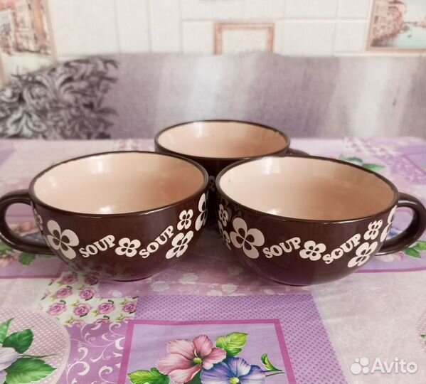Бульонница 3 штуки