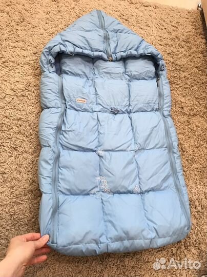 Конверт пуховый в коляску