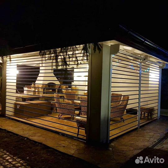 Прозрачные рольставни от производителя