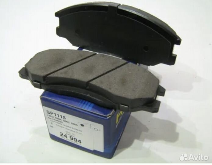 Тормозные колодки Sangsin SP1115 Передние