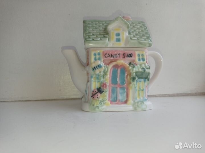 Чайник заварочный фарфоровый маленький