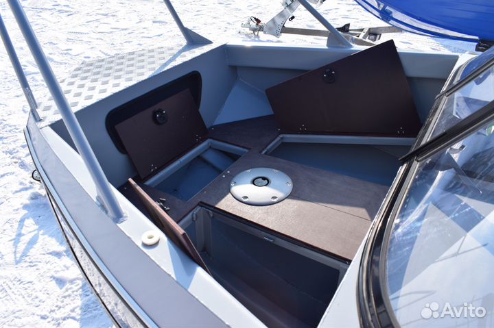 Неман 500 DC новый алюминиевый катер под ключ