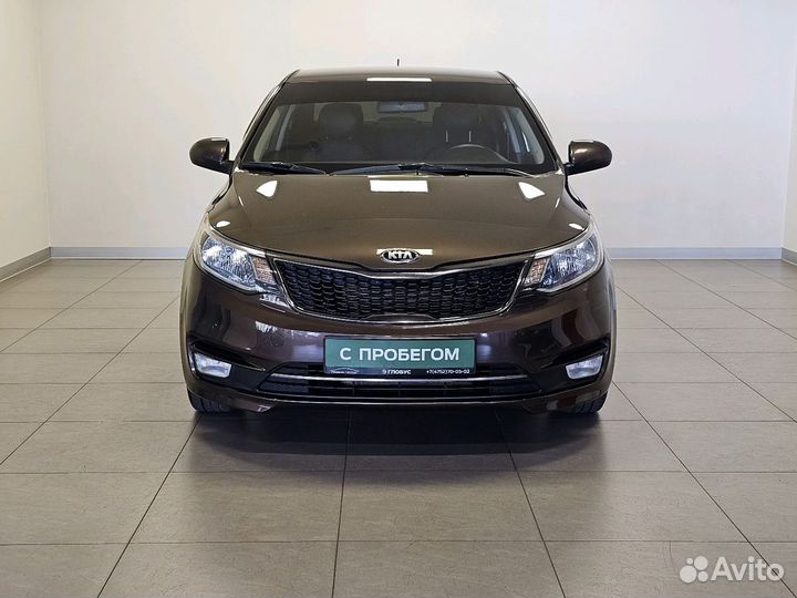 Kia Rio 1.6 МТ, 2016, 106 496 км